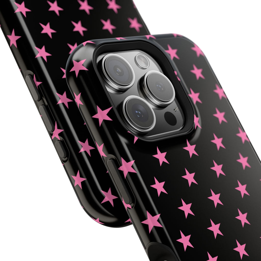 Pink Stars Tough iPhone Case