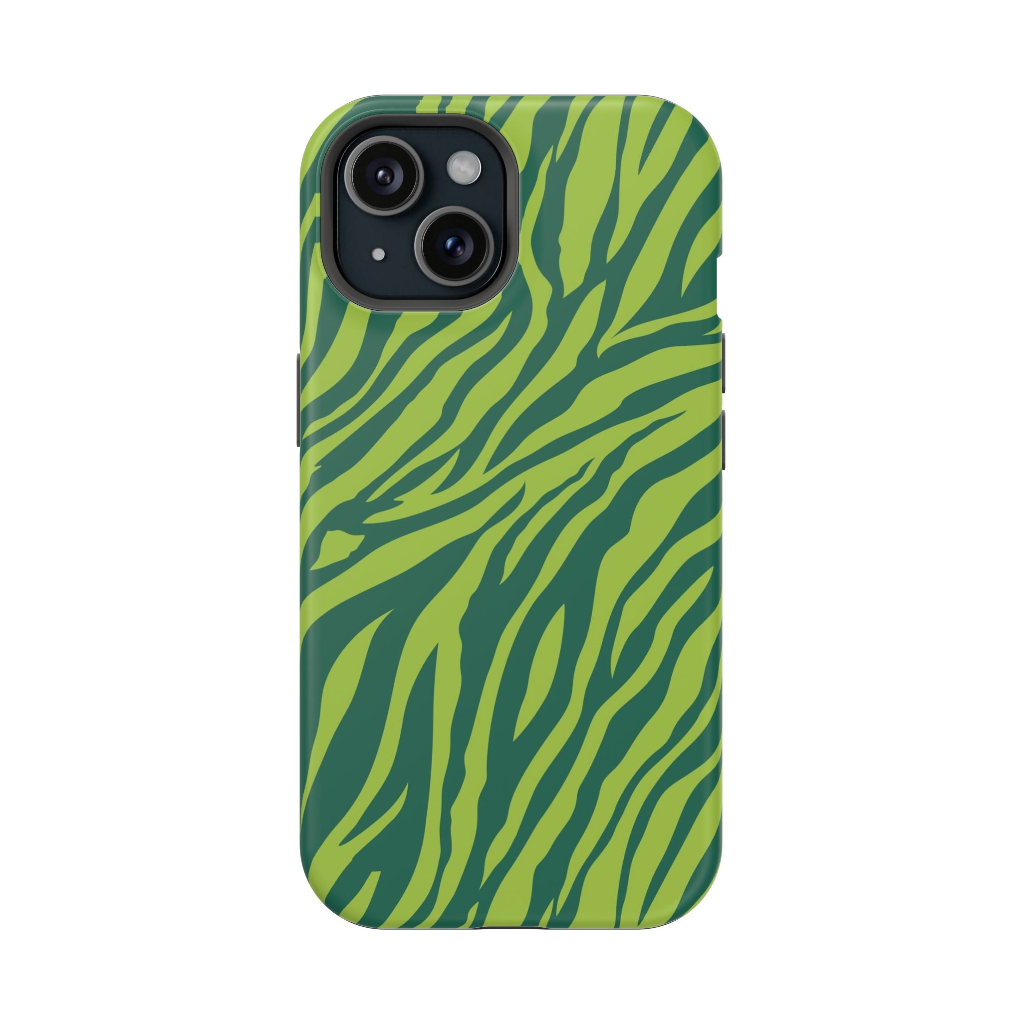 Green Zebra Tough iPhone Case
