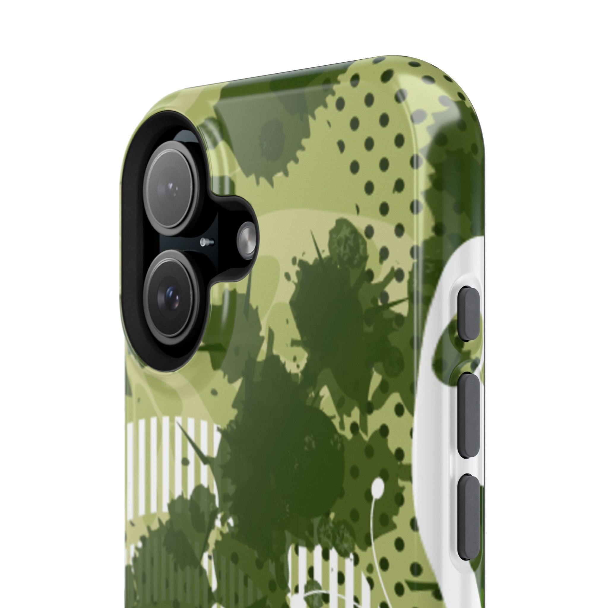 Green Echo Tough iPhone Case