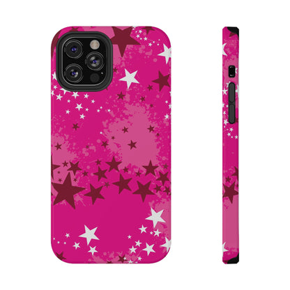 Pink Static Tough iPhone Case