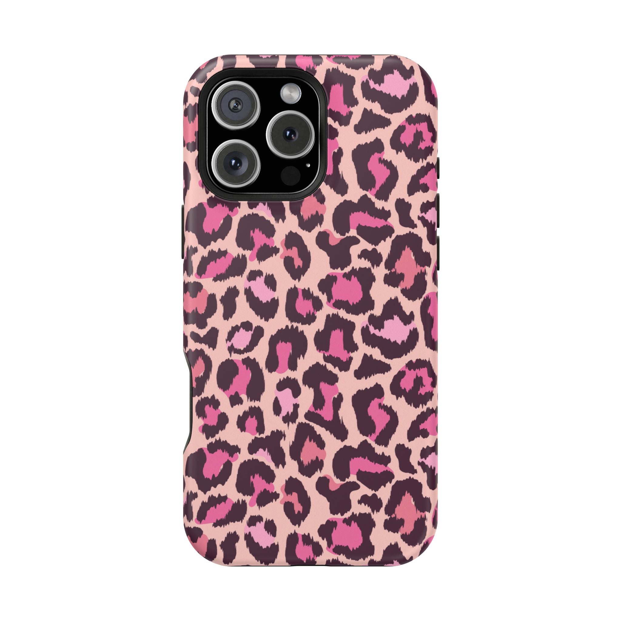 Pink Leopard Tough iPhone Case