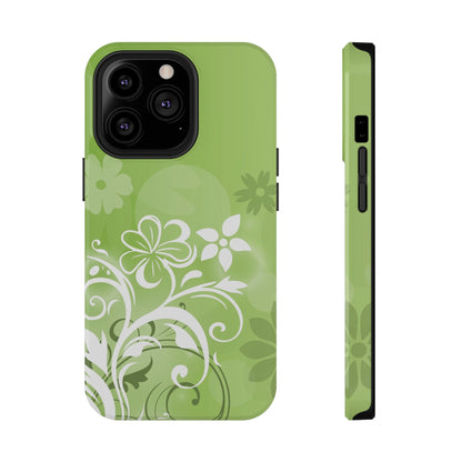 Green Mood Tough iPhone Case