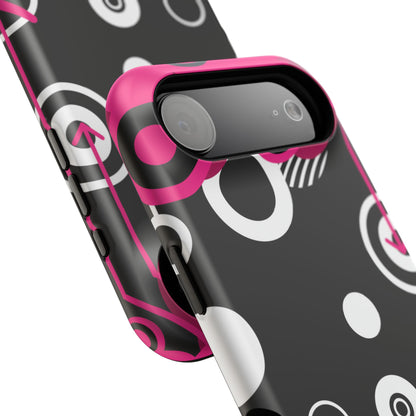 Pink Arrow Tough iPhone Case
