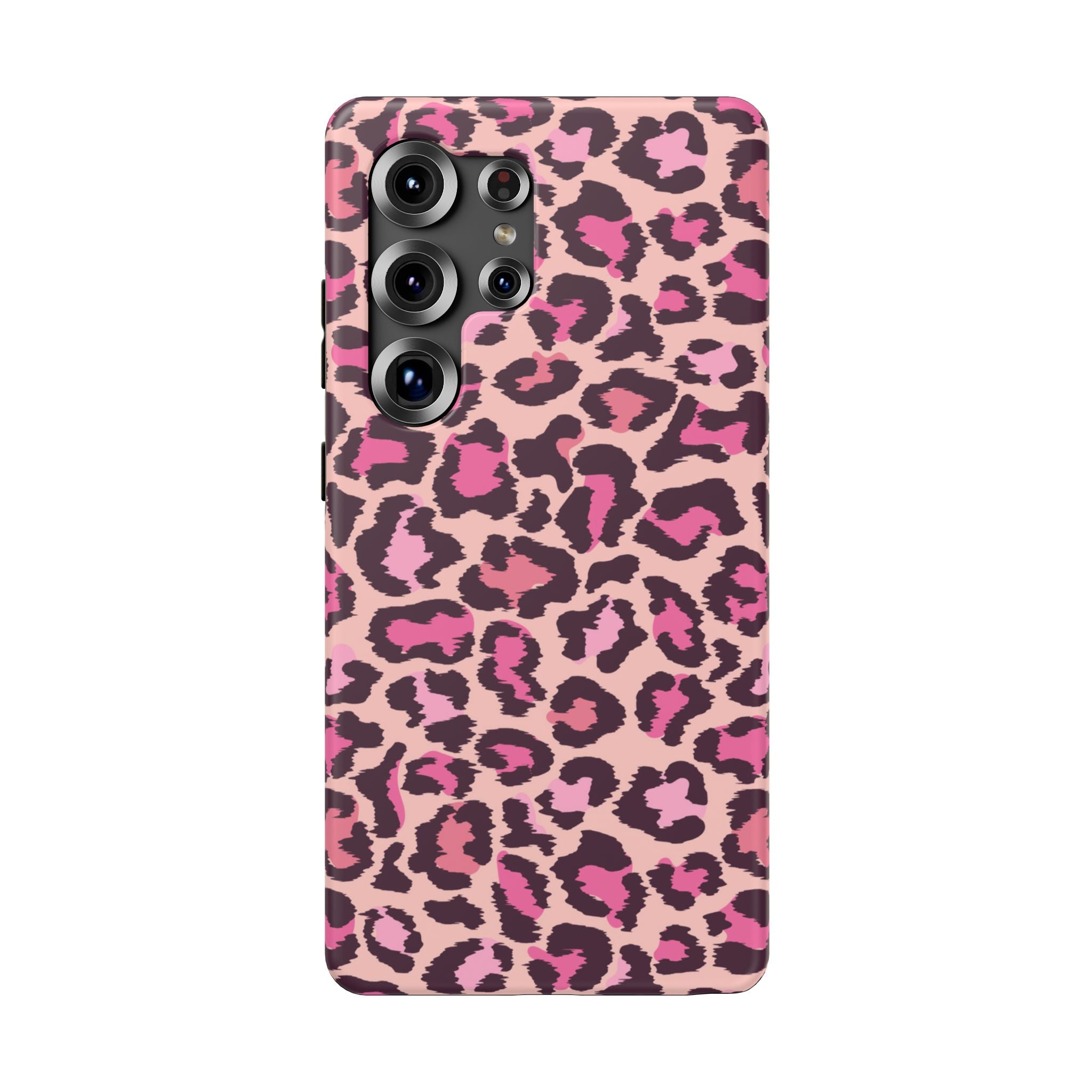 Pink Leopard Tough Samsung Case