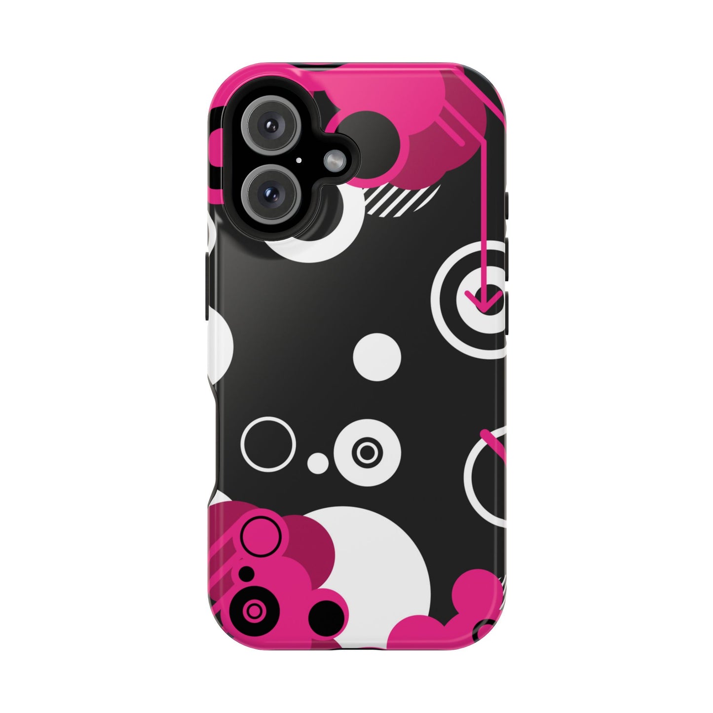 Pink Arrow Tough iPhone Case