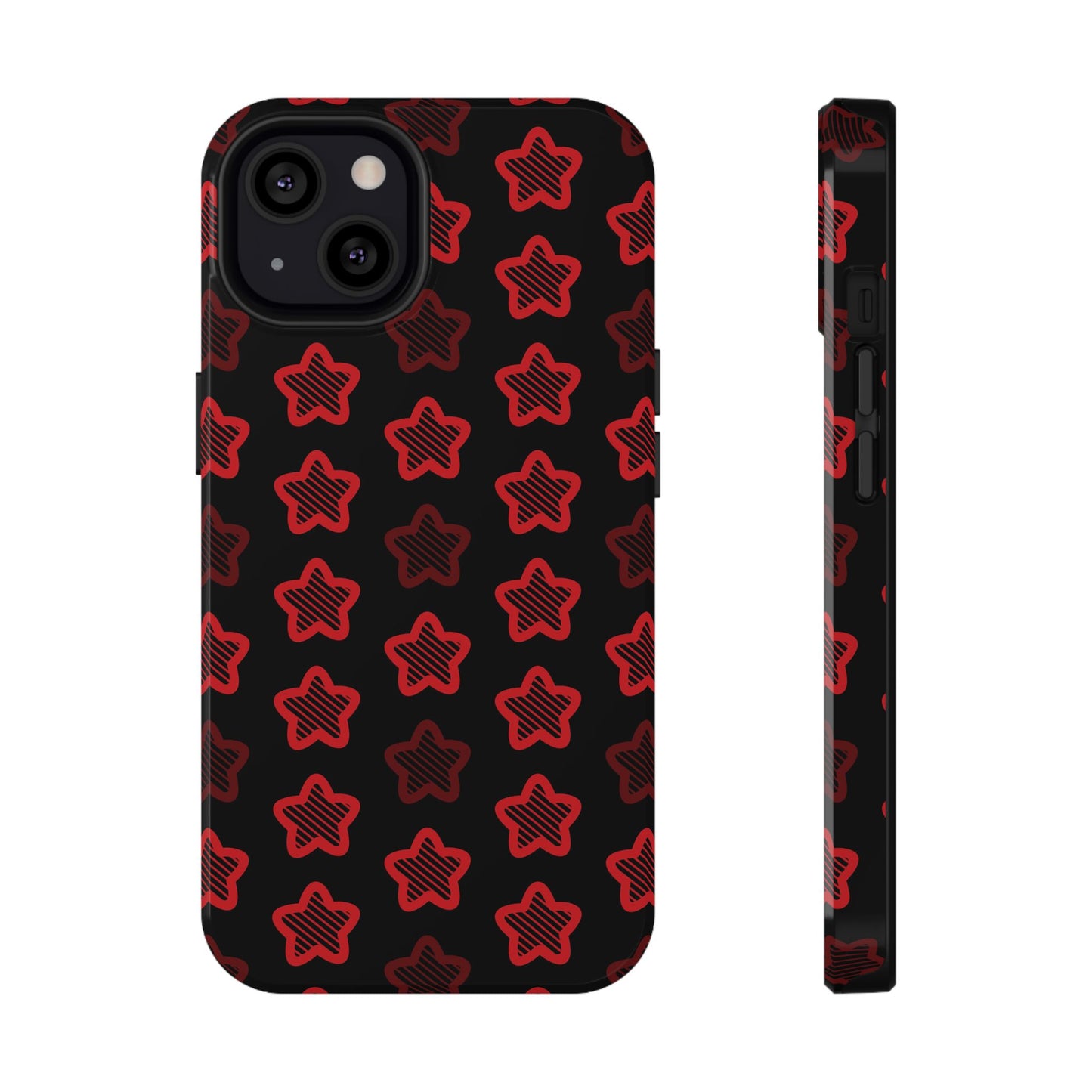 Red Stars Tough iPhone Case