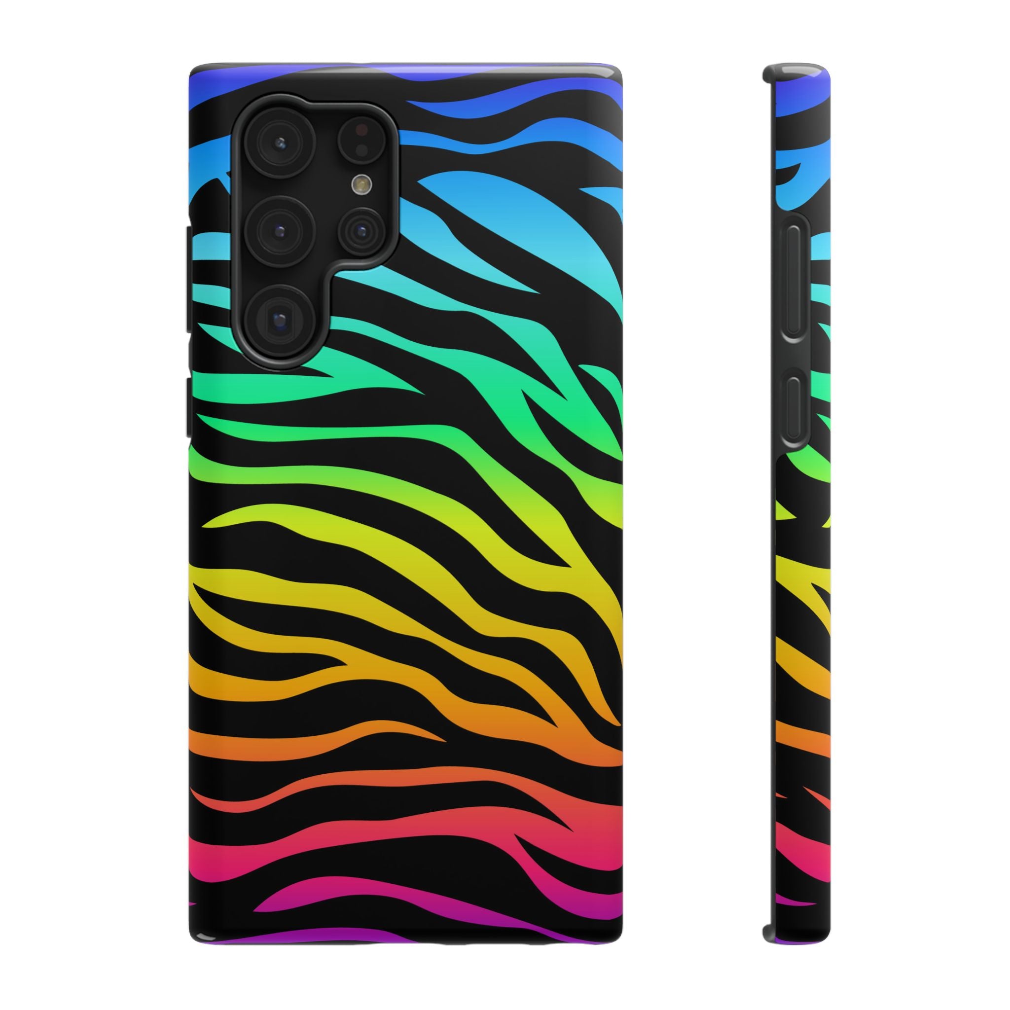 Neon Stripes Tough Samsung Case