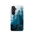 Blue Noise Tough Samsung Case