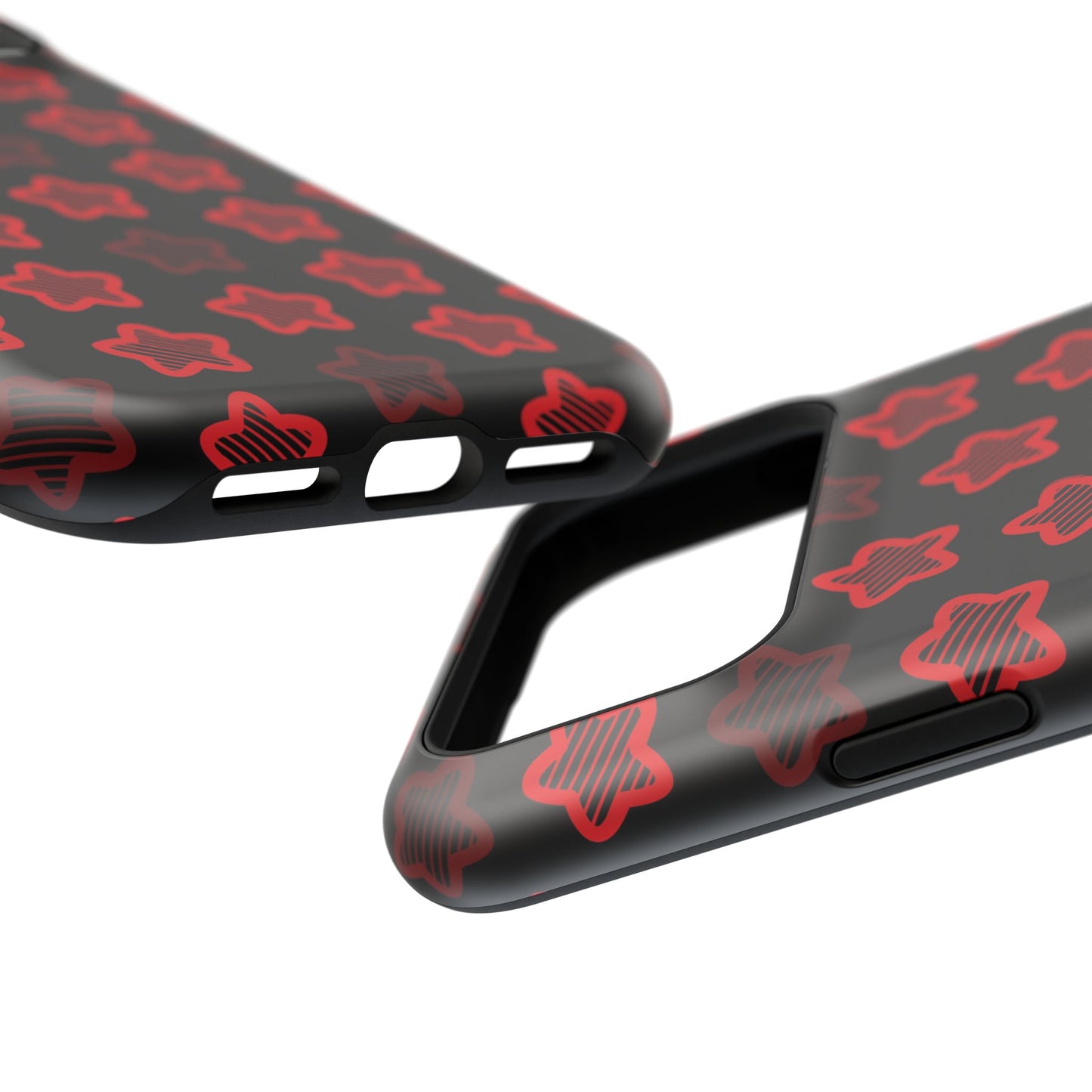 Red Stars Tough iPhone Case