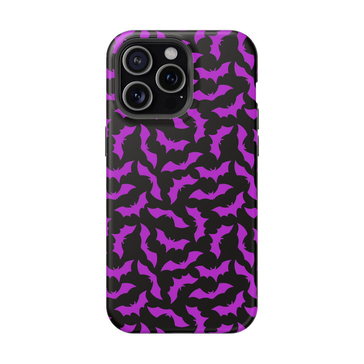Purple Bats MagSafe Tough iPhone Case