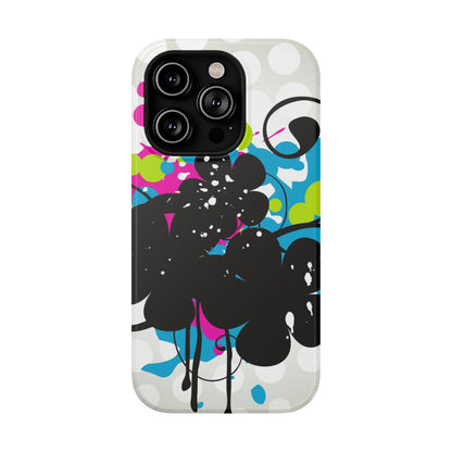 Electric Bloom Tough iPhone Case
