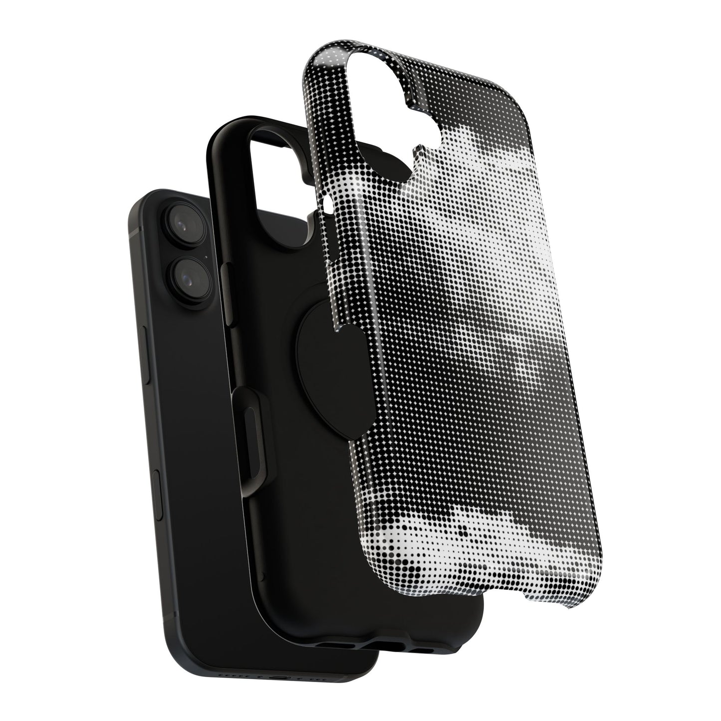 Cloud Block Tough iPhone Case