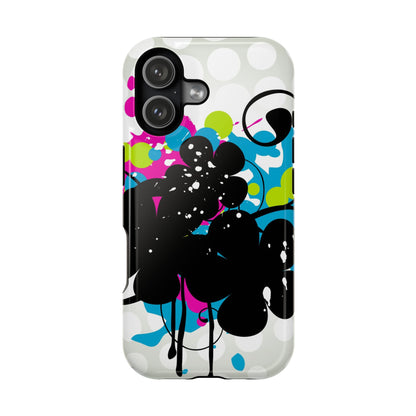 Electric Bloom Tough iPhone Case