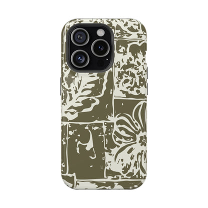 Faded Bloom Tough iPhone Case