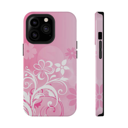 Pink Mood Tough iPhone Case