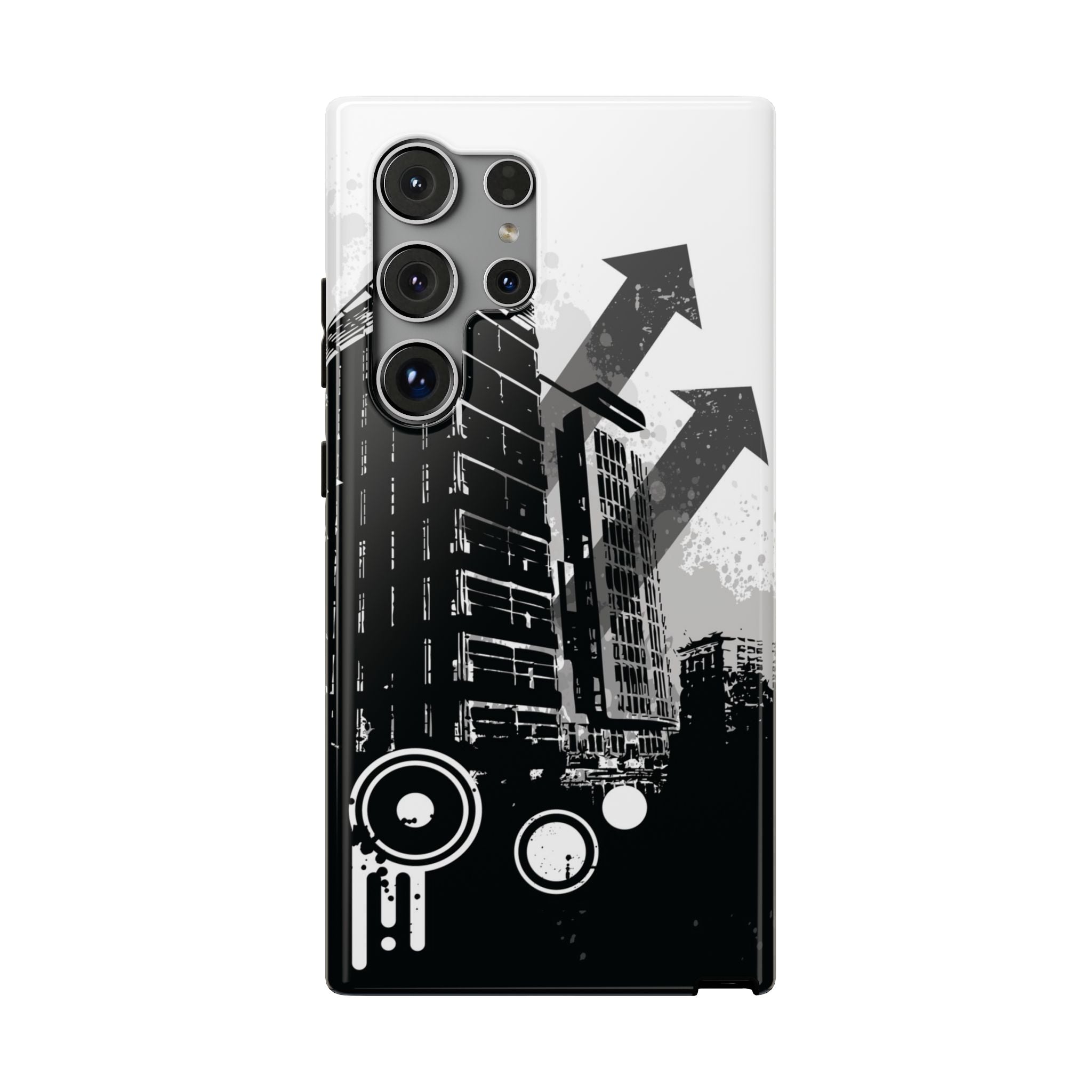 Monochrome City Tough Samsung Case