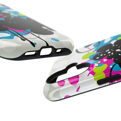 Electric Bloom Tough iPhone Case