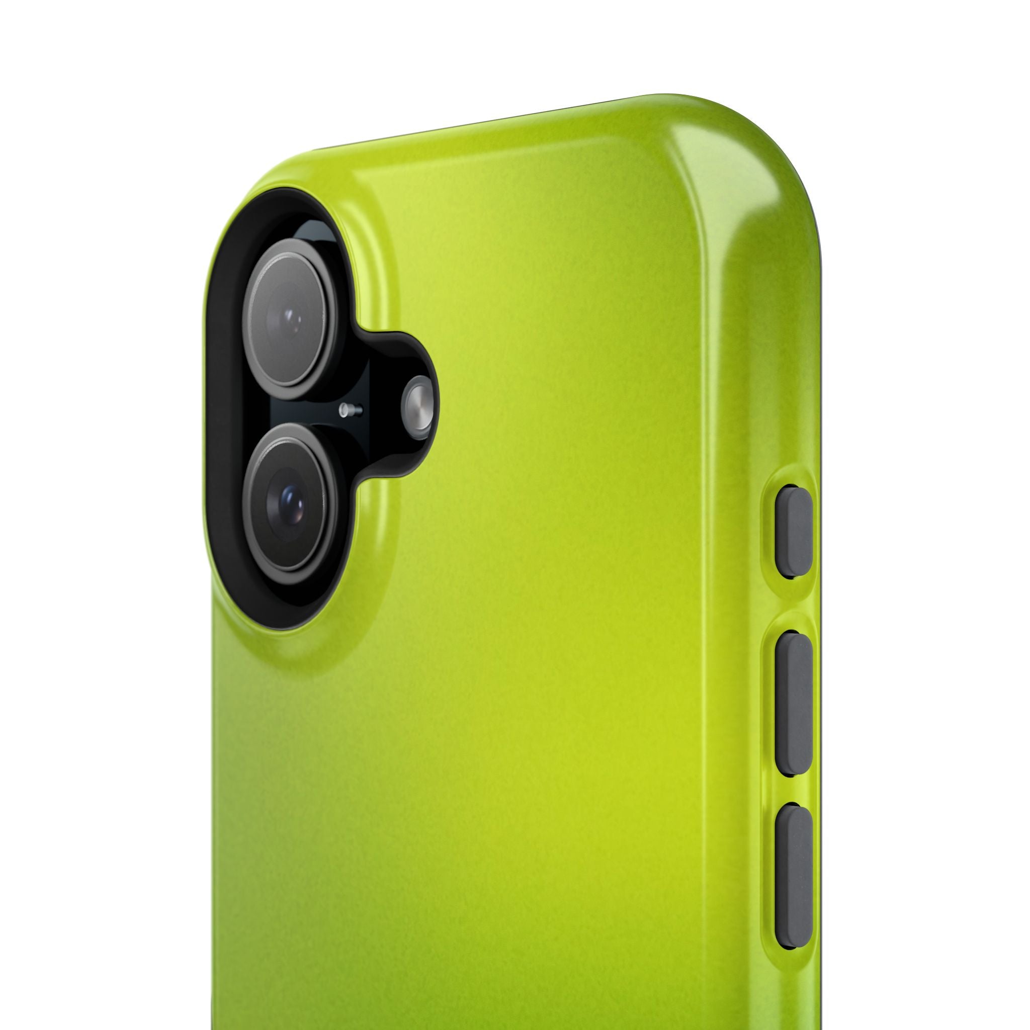 Lime Glow Tough iPhone Case