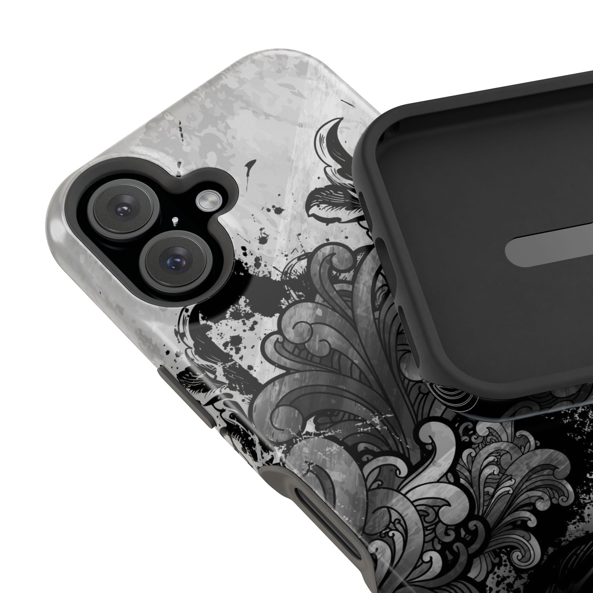 Charcoal Echo Tough iPhone Case