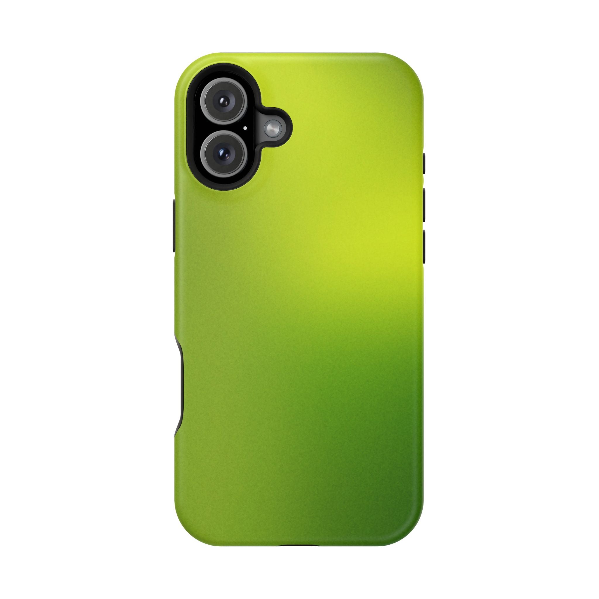 Lime Glow Tough iPhone Case
