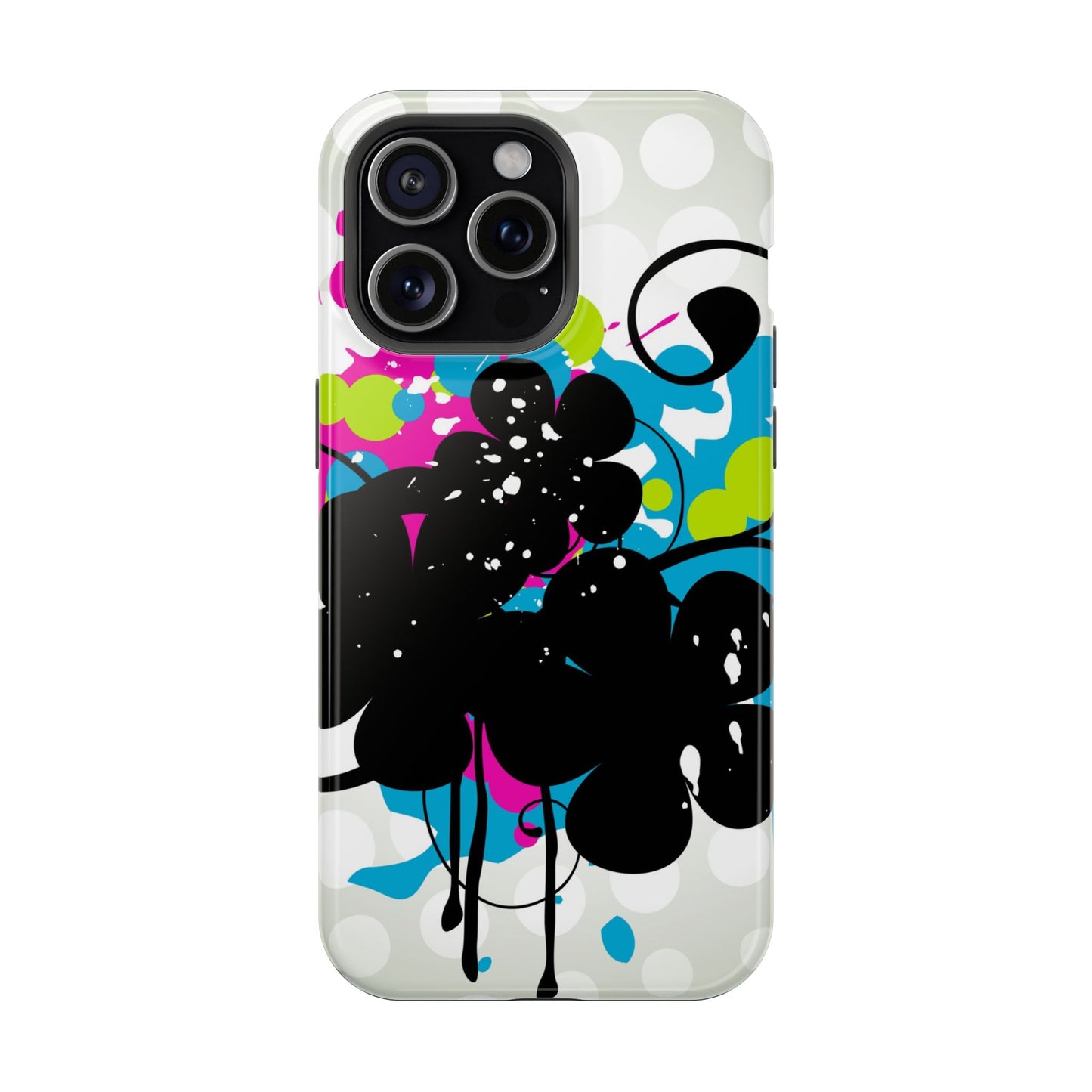 Electric Bloom Tough iPhone Case