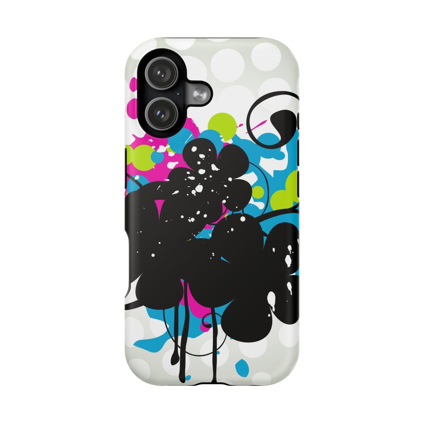 Electric Bloom Tough iPhone Case