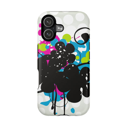 Electric Bloom Tough iPhone Case