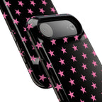 Pink Stars Tough iPhone Case