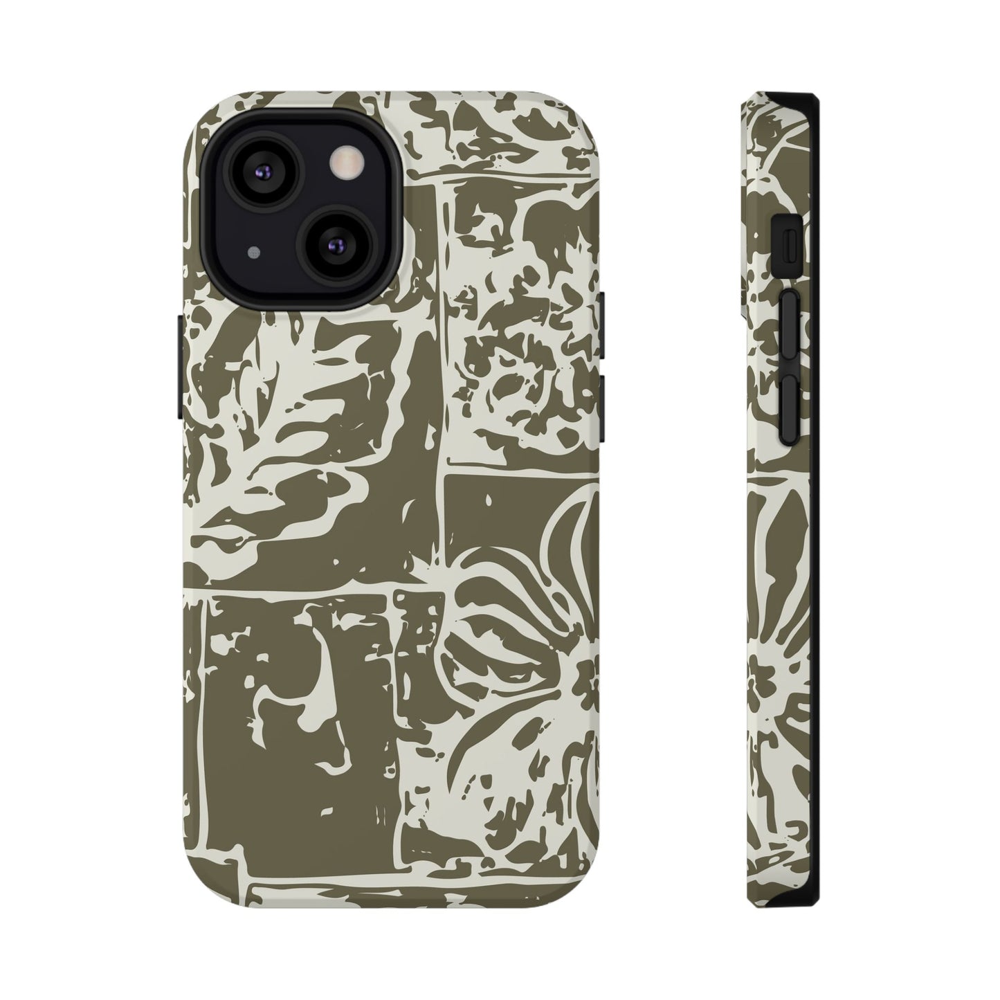 Faded Bloom Tough iPhone Case