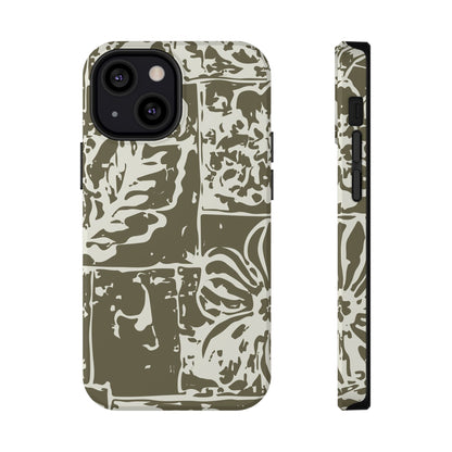 Faded Bloom Tough iPhone Case