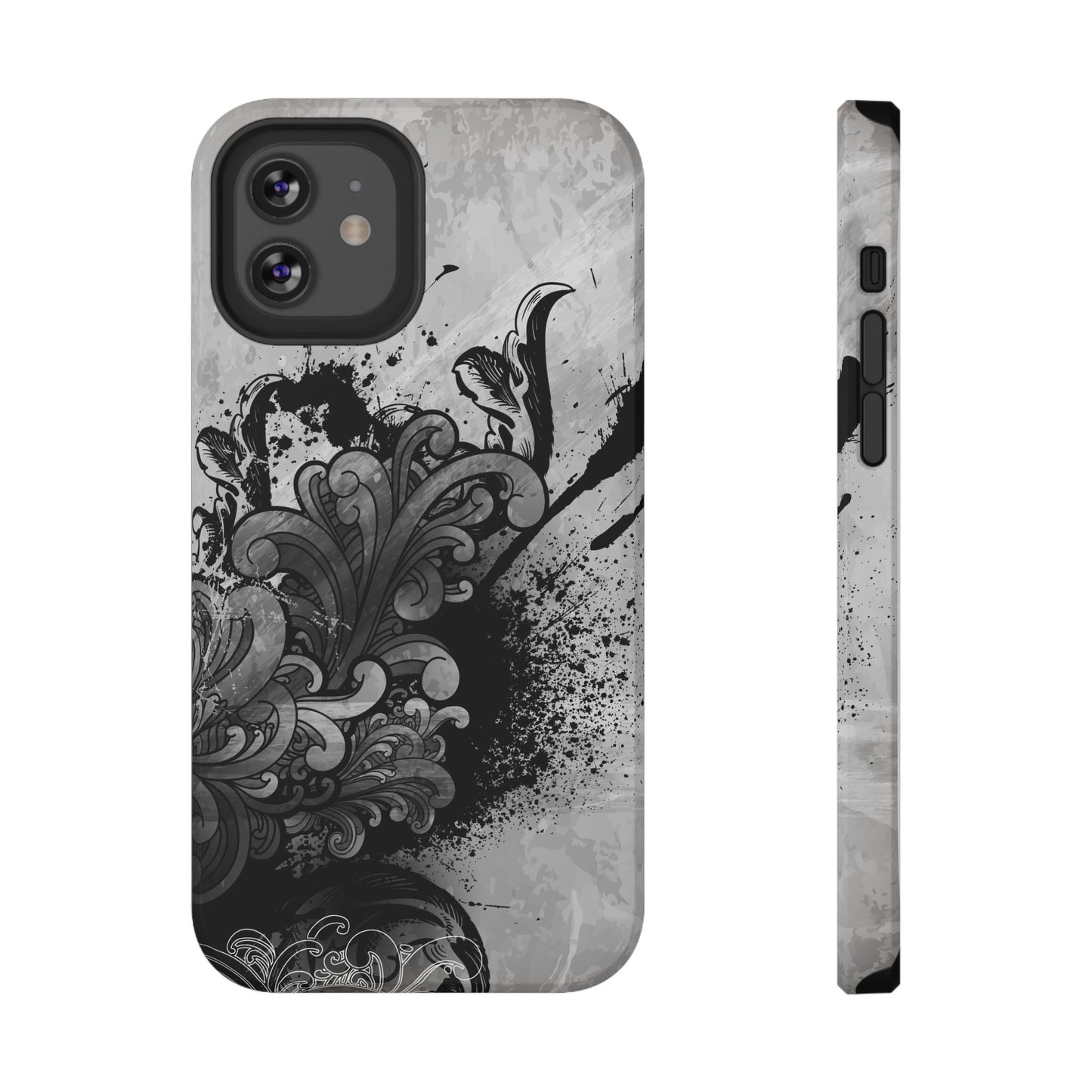 Charcoal Echo Tough iPhone Case