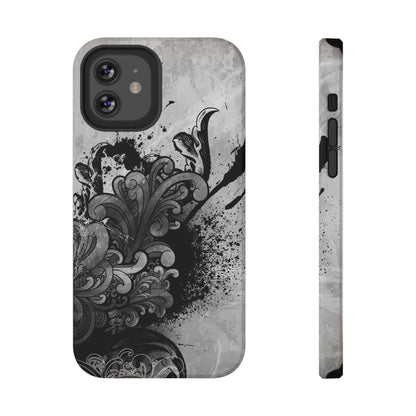 Charcoal Echo Tough iPhone Case