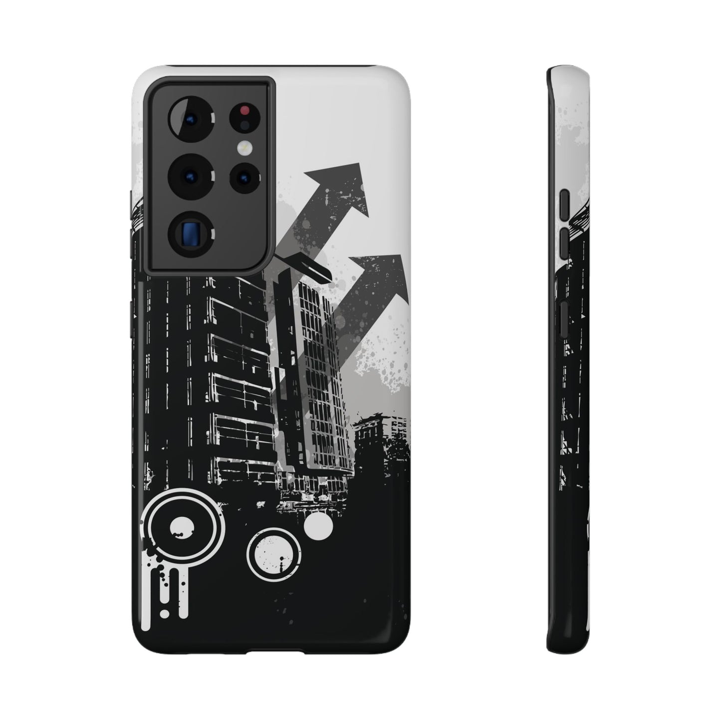 Monochrome City Tough Samsung Case