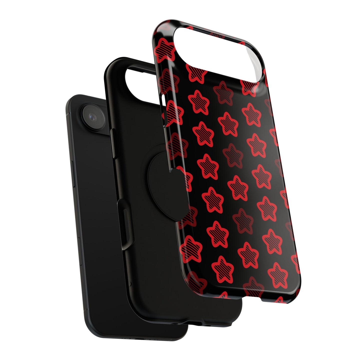 Red Stars Tough iPhone Case