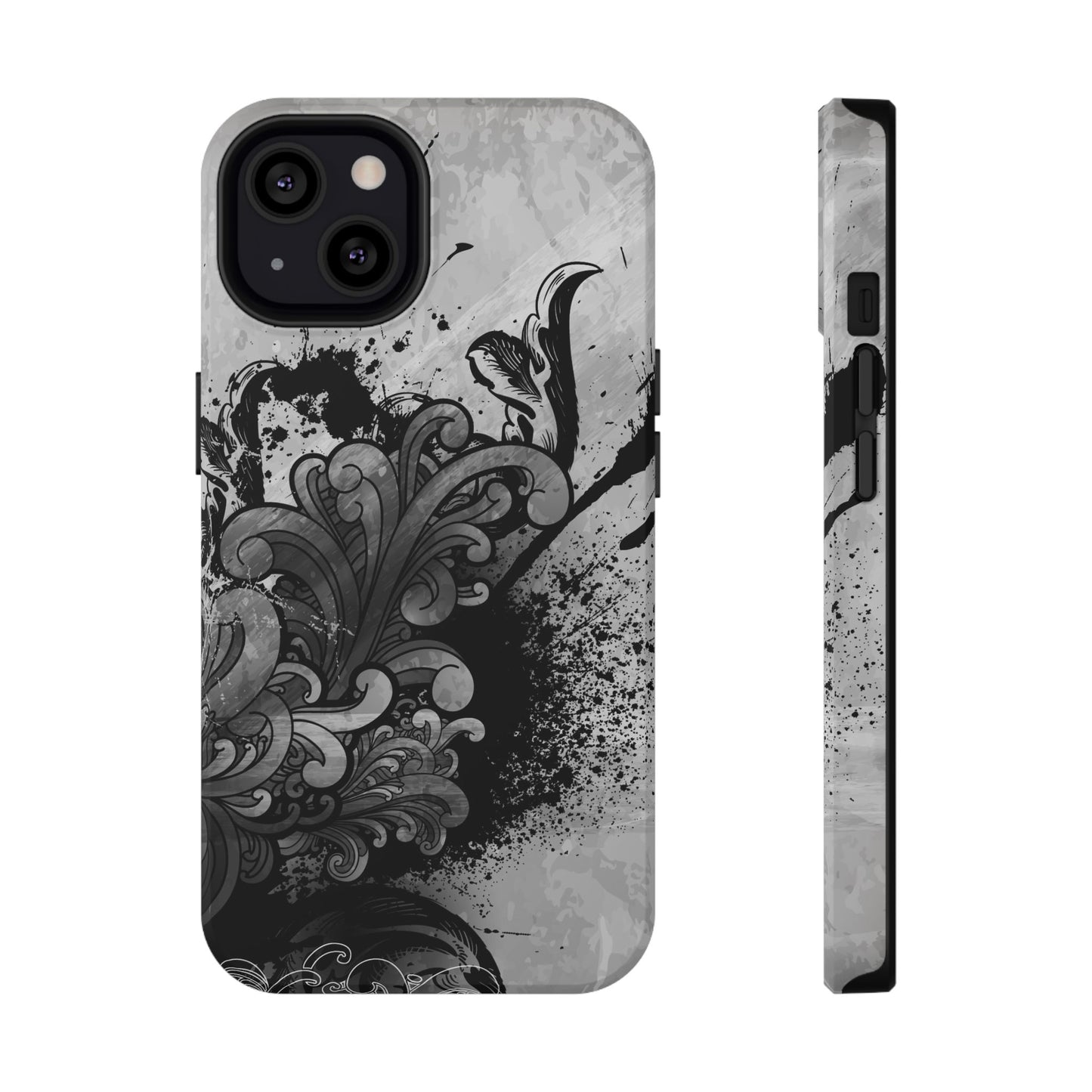 Charcoal Echo Tough iPhone Case