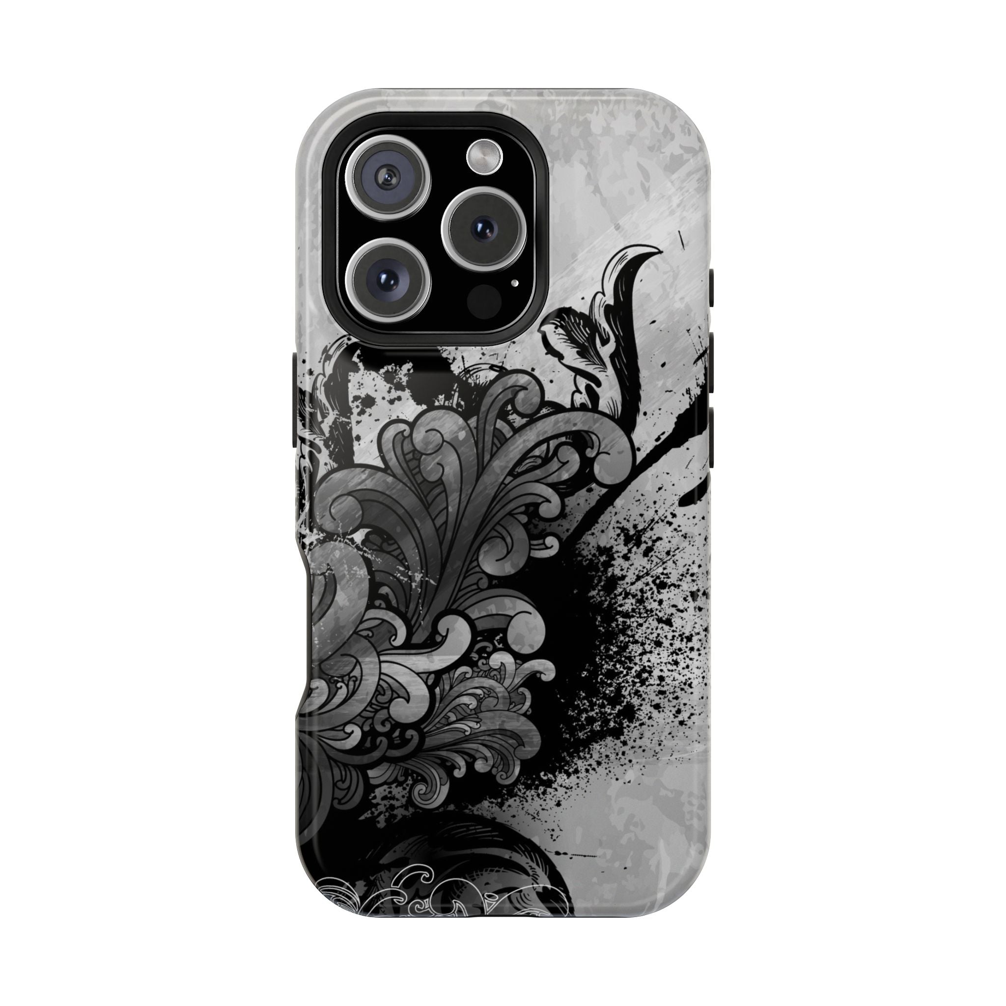 Charcoal Echo Tough iPhone Case