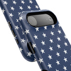 Deep Blue Stars Tough iPhone Case