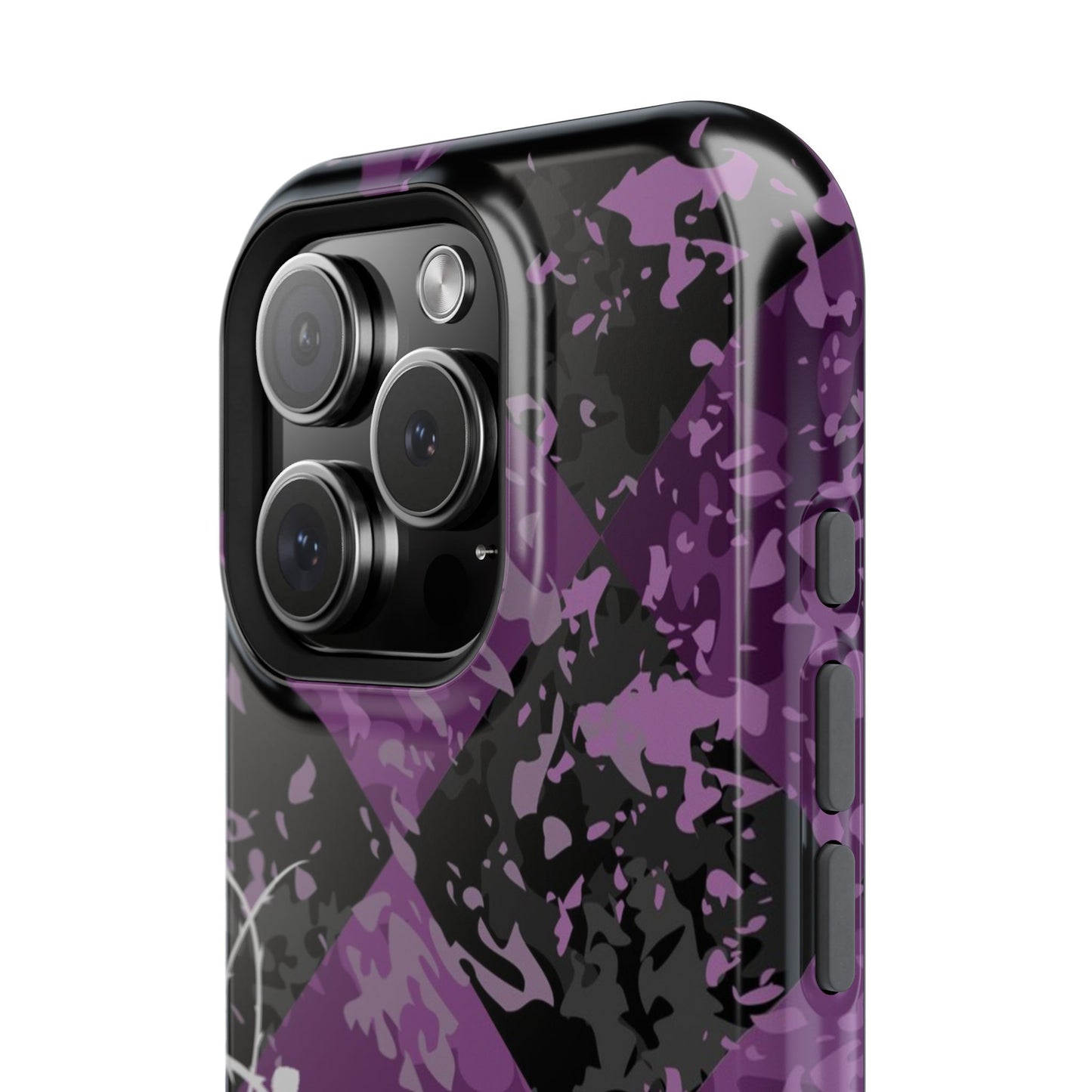 Checkered Rose Tough iPhone Case