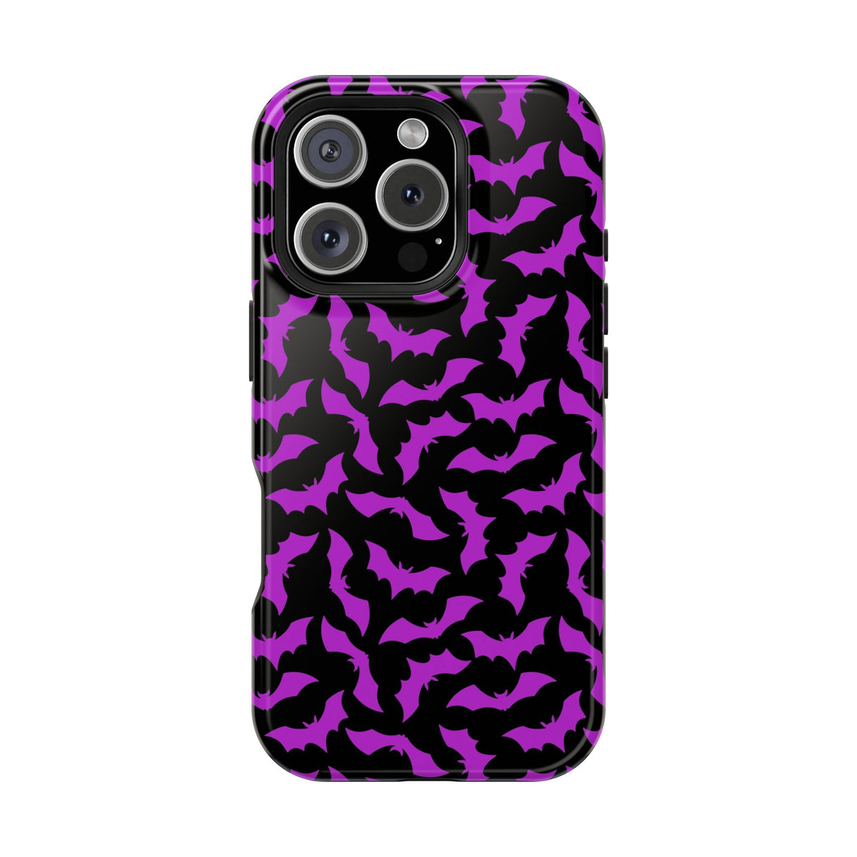 Purple Bats MagSafe Tough iPhone Case