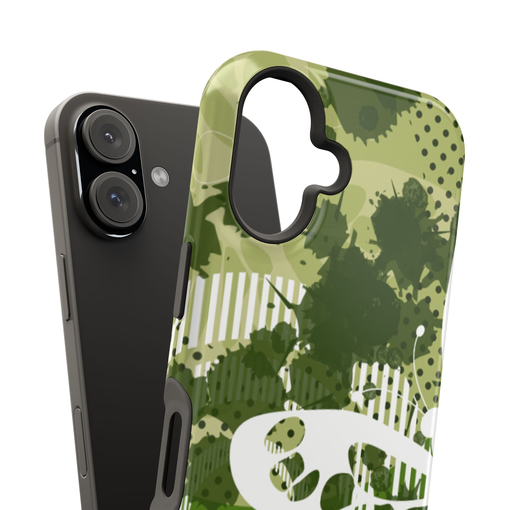 Green Echo Tough iPhone Case