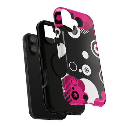 Pink Arrow Tough iPhone Case