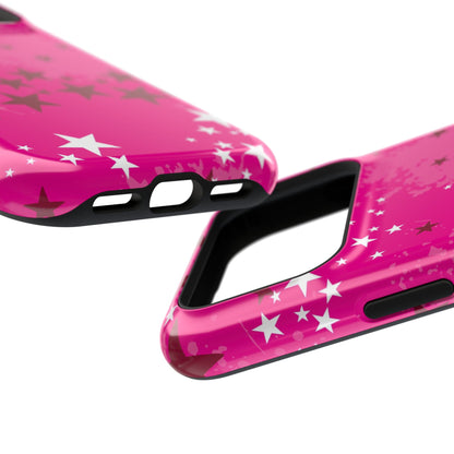 Pink Static Tough iPhone Case