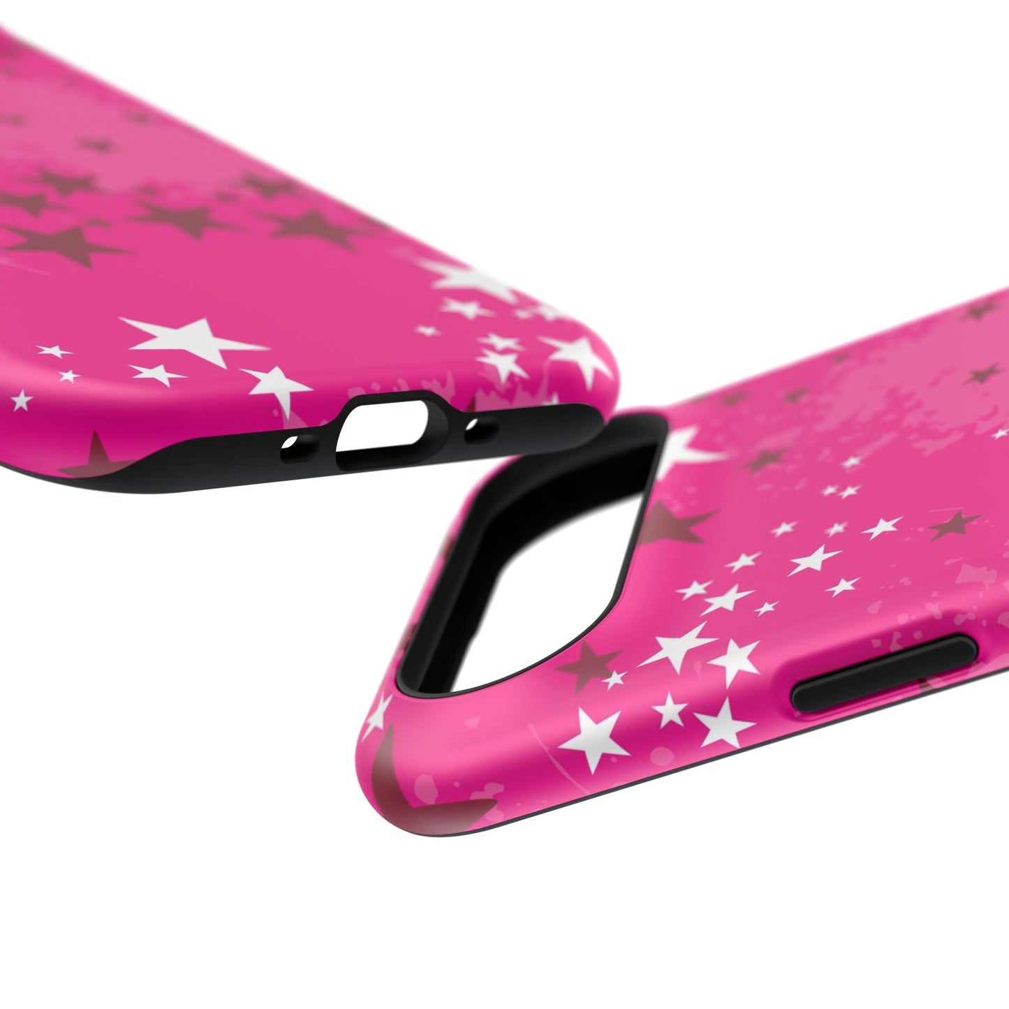 Pink Static Tough iPhone Case