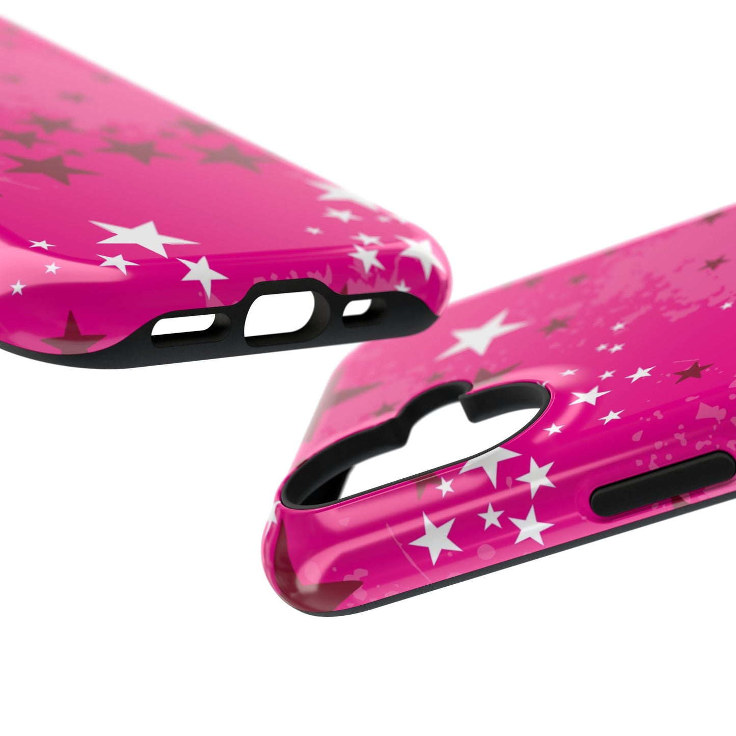 Pink Static Tough iPhone Case