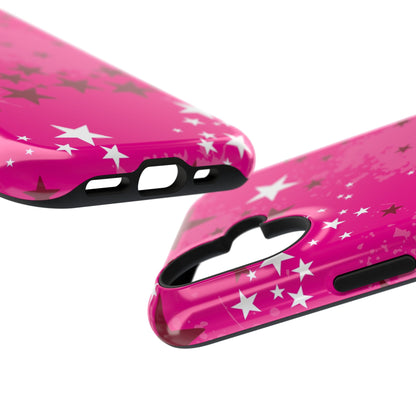Pink Static Tough iPhone Case
