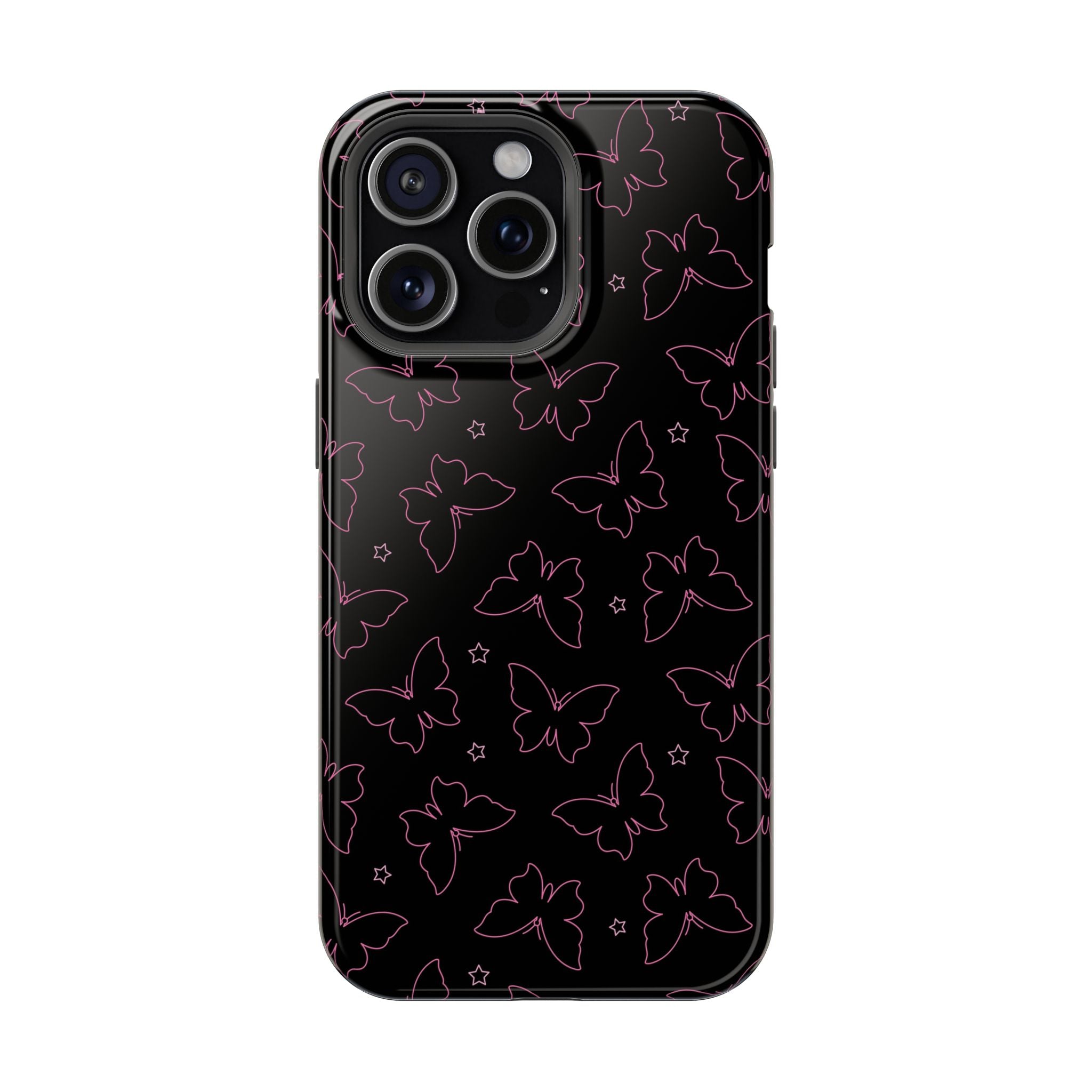 Midnight Flutter Tough iPhone Case