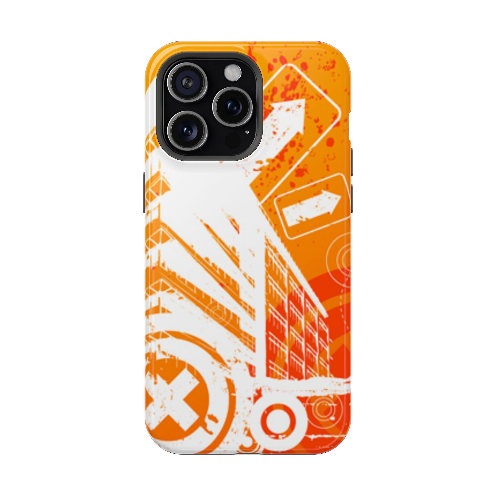 Tangerine Haze Tough iPhone Case