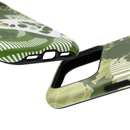 Green Echo Tough iPhone Case
