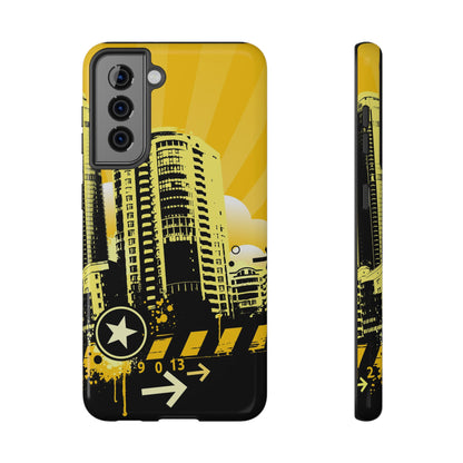 Yellow City Tough Samsung Case
