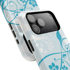 Blue Bloom Tough iPhone Case